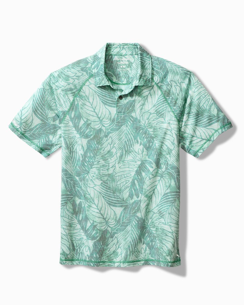 Tie Dye Fronds IslandZone® Polo