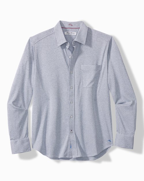 San Lucio Houndstooth IslandZone® Long-Sleeve Shirt