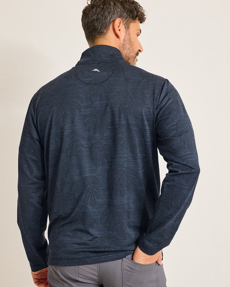 Thumbnail for Monstera Fade IslandZone® Half-Zip Sweatshirt