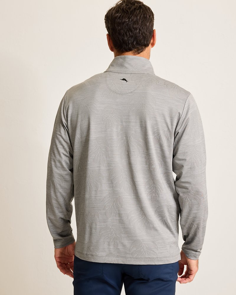 Thumbnail for Monstera Fade IslandZone® Half-Zip Sweatshirt