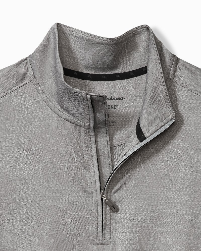 Thumbnail for Monstera Fade IslandZone® Half-Zip Sweatshirt