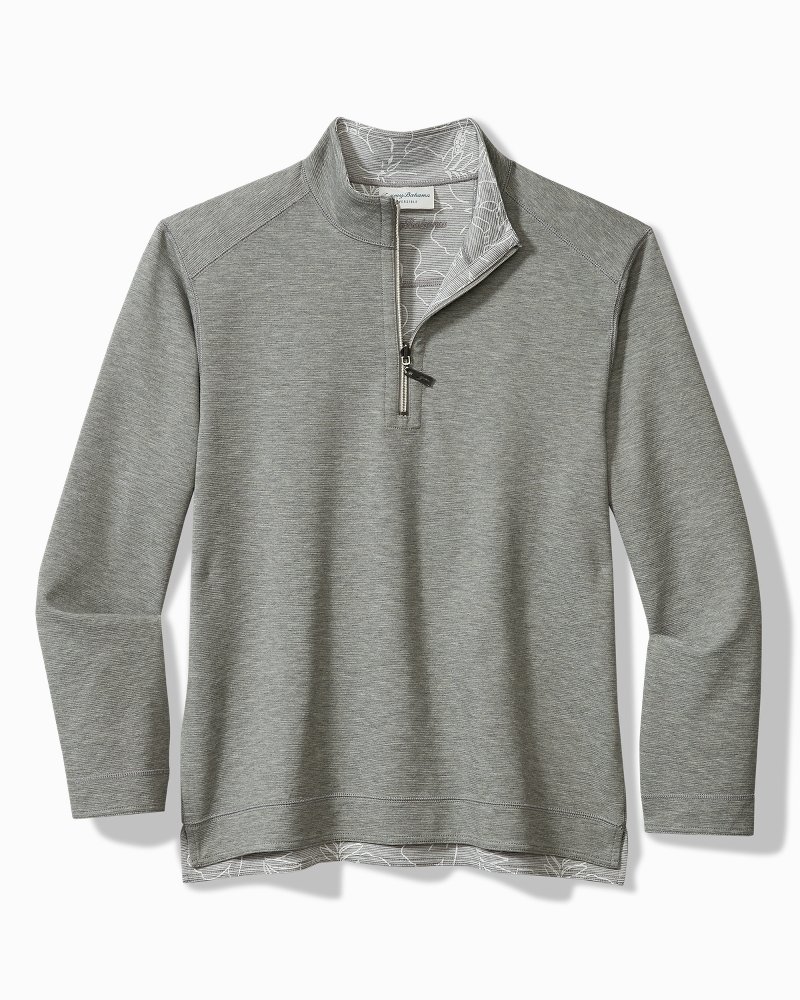 Coasta Beach Reversible Half-Zip Sweatshirt