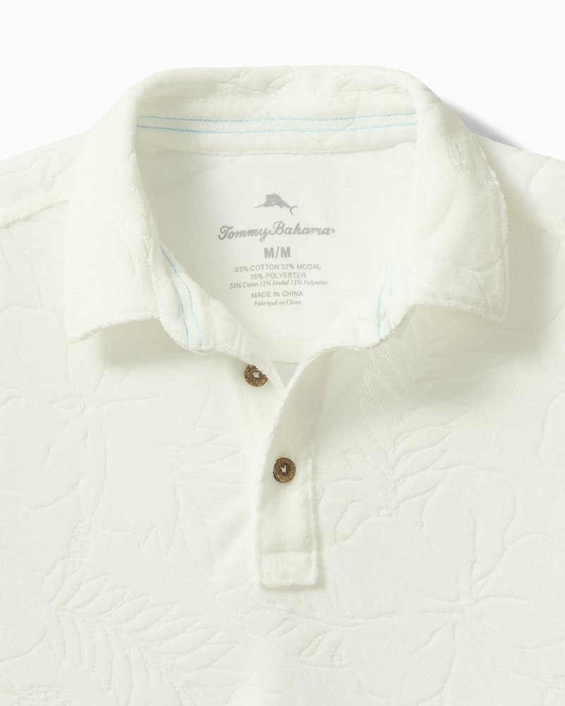 【新品】Pedestal polo tee jellyyabashi Poolside Terry Hibiscus Polo