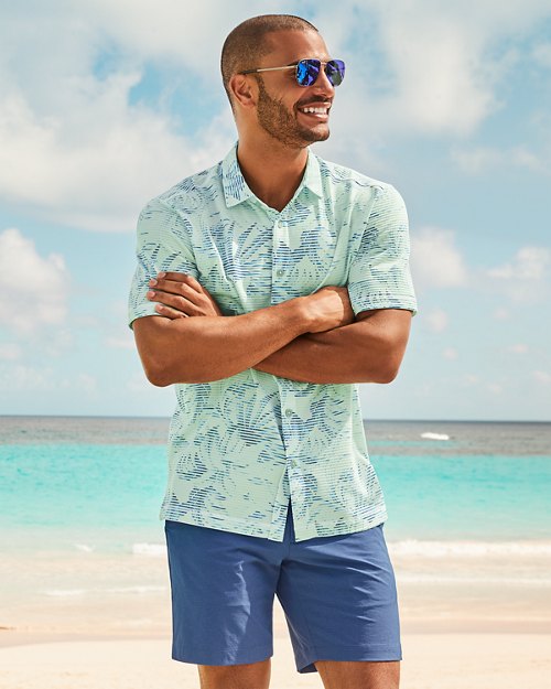 Costa Wave Leaves IslandZone® Short-Sleeve Shirt
