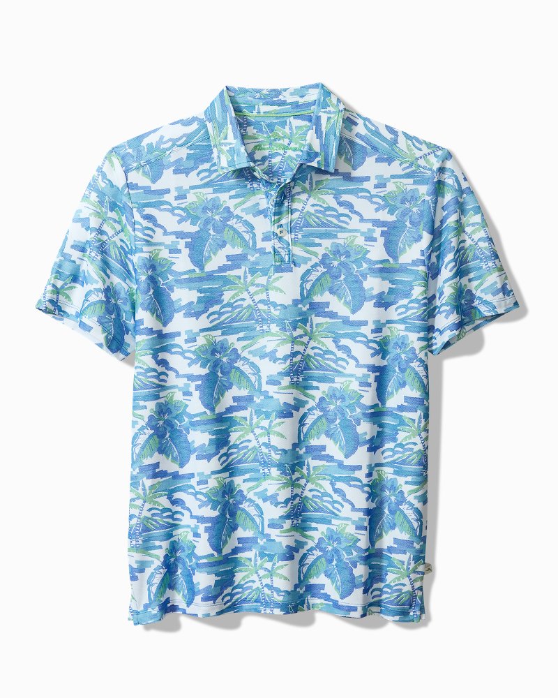 Pop Art Palms IslandZone® Polo