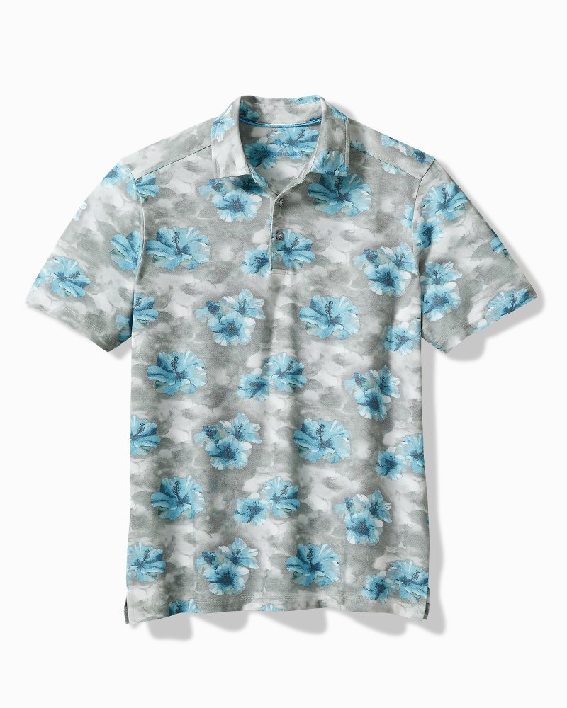 Stormy Blues IslandZone® Polo