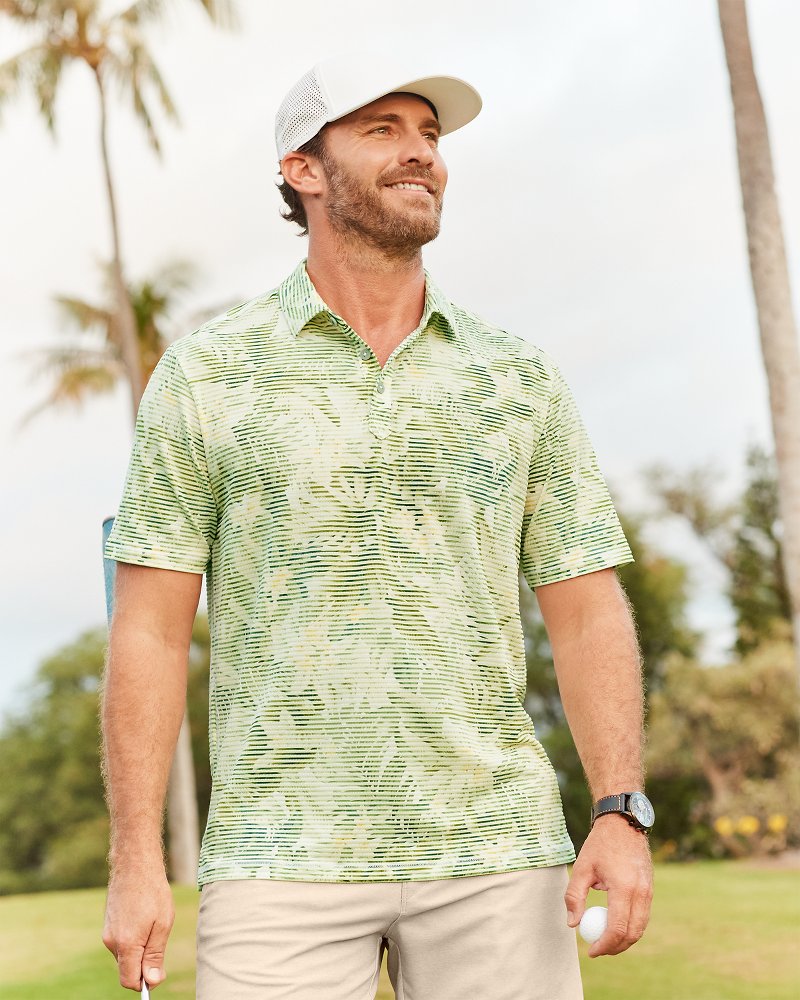 Costa Wave Lush Lines IslandZone® Polo