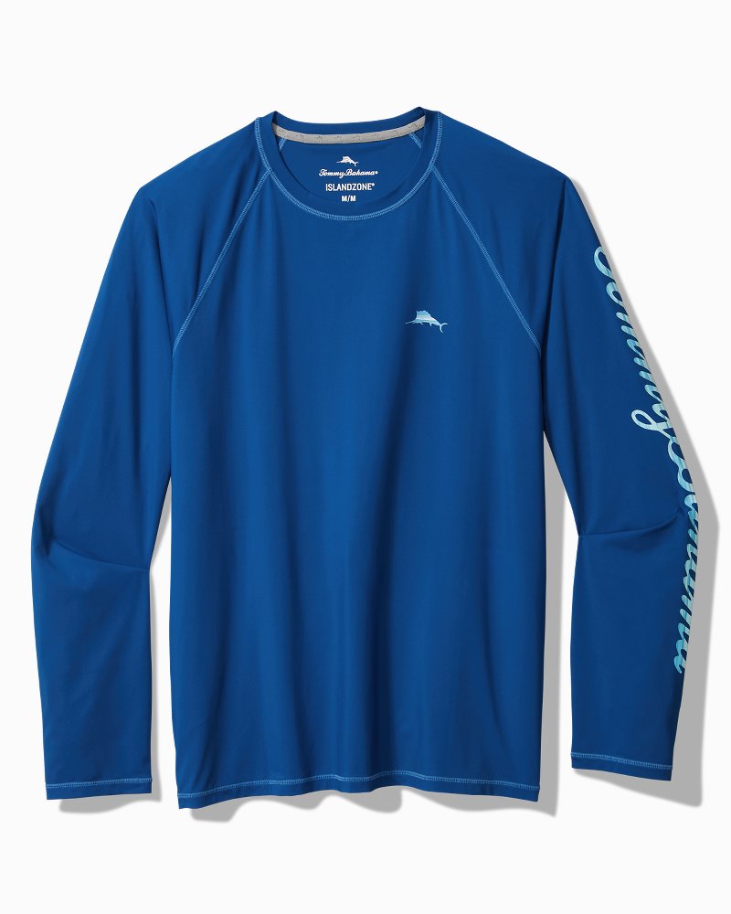 Chill Time Lush Hour Crew IslandZone® Rash Guard