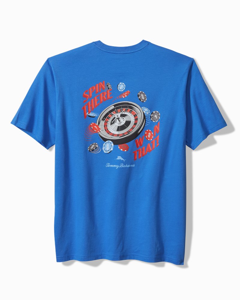 Spin There Won That Graphic Pocket T-Shirt