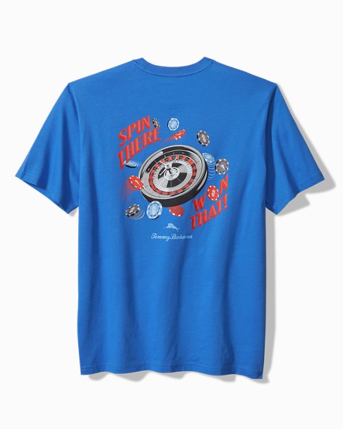 Spin There Won That Graphic Pocket T-Shirt