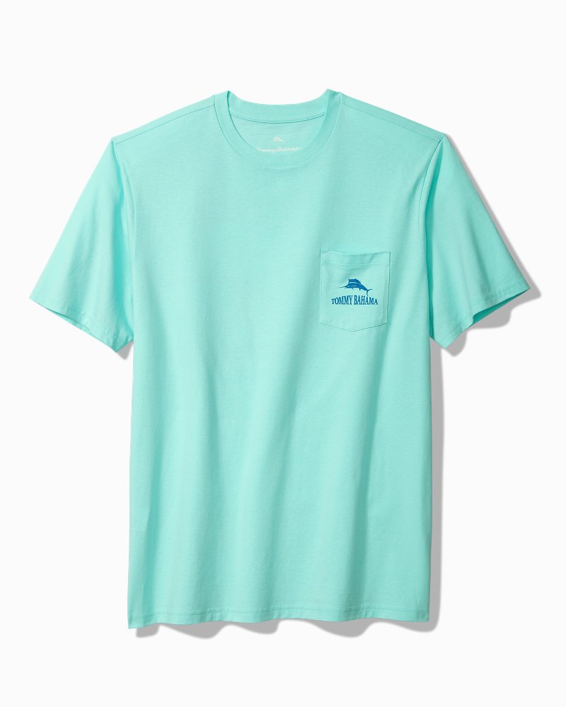Collecting Sand Dollars Graphic Pocket T-Shirt