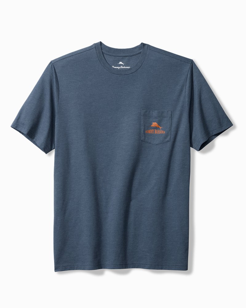 Drive and Shine Graphic Pocket T-Shirt