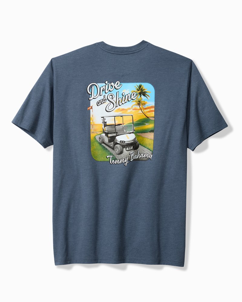 Drive and Shine Graphic Pocket T-Shirt