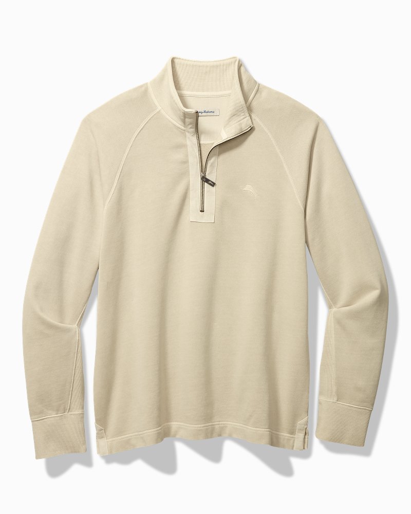 Tommy bahama antigua store half zip sweatshirt