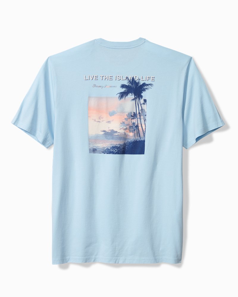 Tommy Bahama Misty Mornings Short Sleeve T-Shirt - L