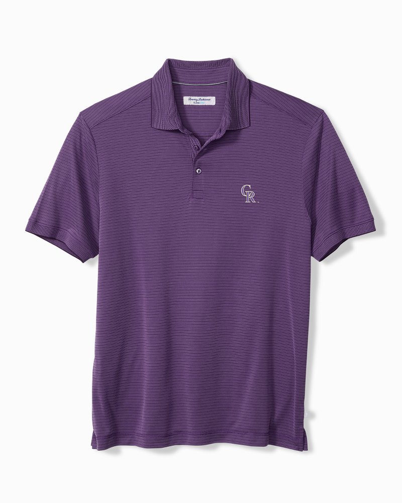 MLB Bay Stripe IslandZone Polo
