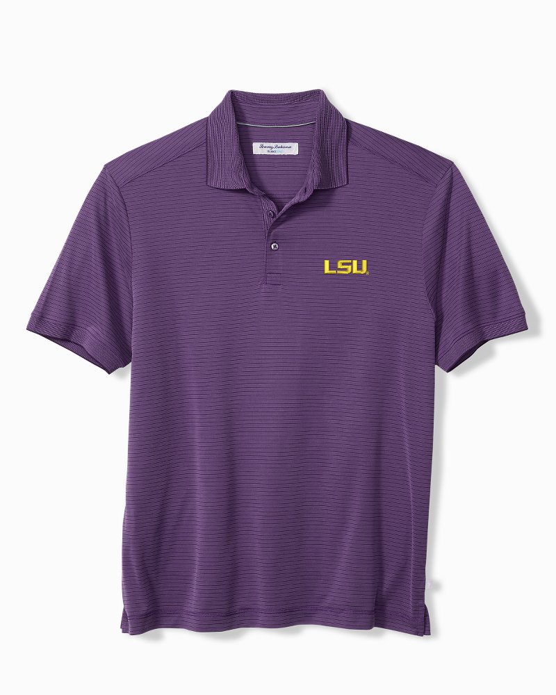 Collegiate Bay Stripe IslandZone Polo