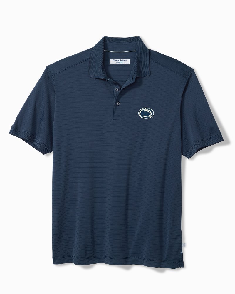 Collegiate Bay Stripe IslandZone Polo