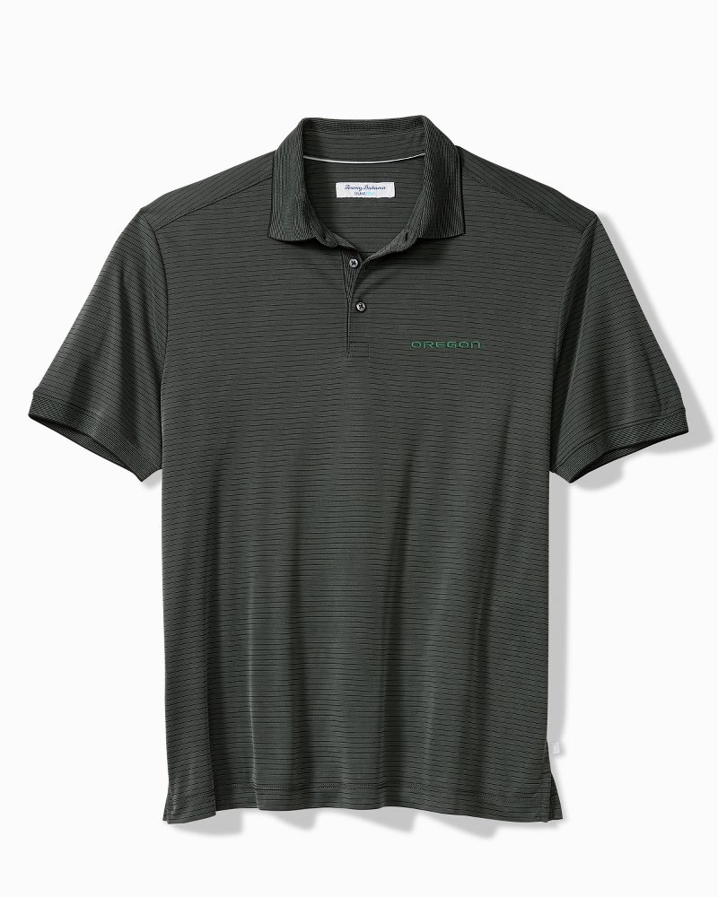 Collegiate Bay Stripe IslandZone Polo