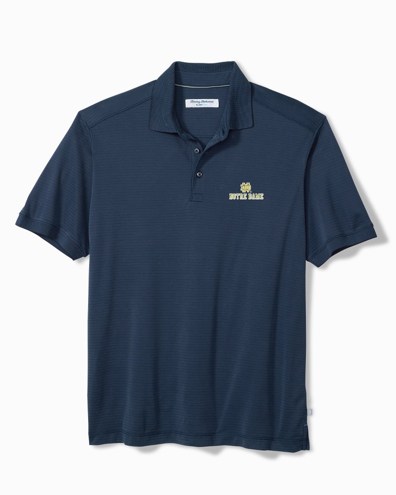 Collegiate Bay Stripe IslandZone Polo