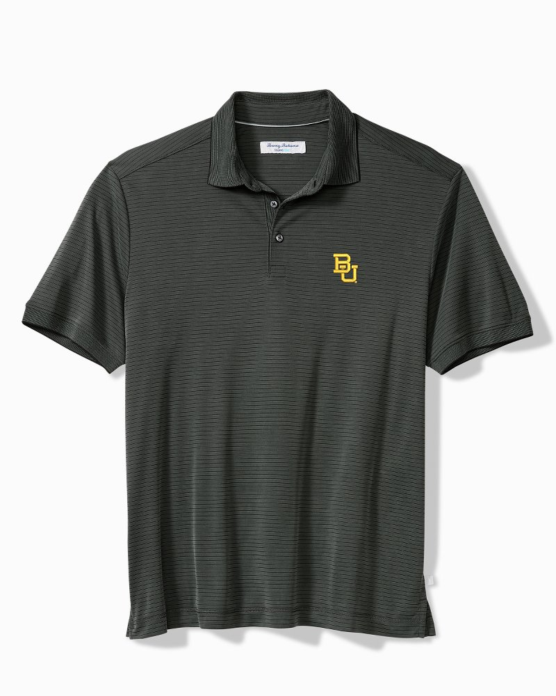 Collegiate Bay Stripe IslandZone Polo
