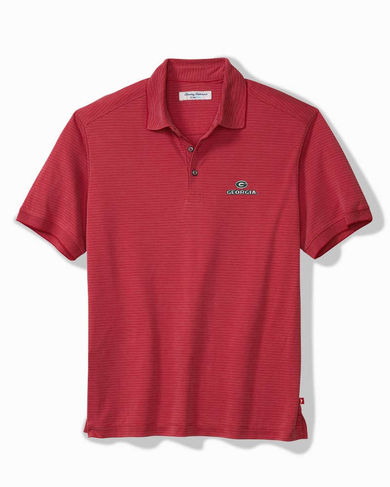 Collegiate Bay Stripe IslandZone Polo