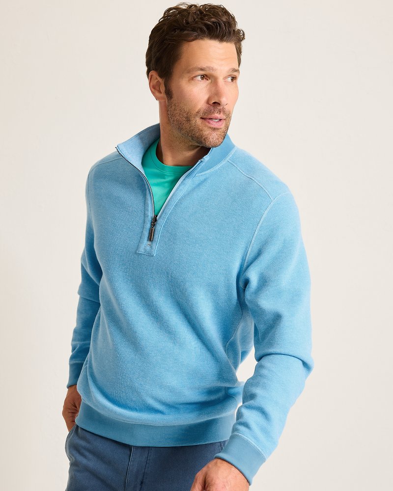 Flip Coast Reversible Half-Zip Sweatshirt