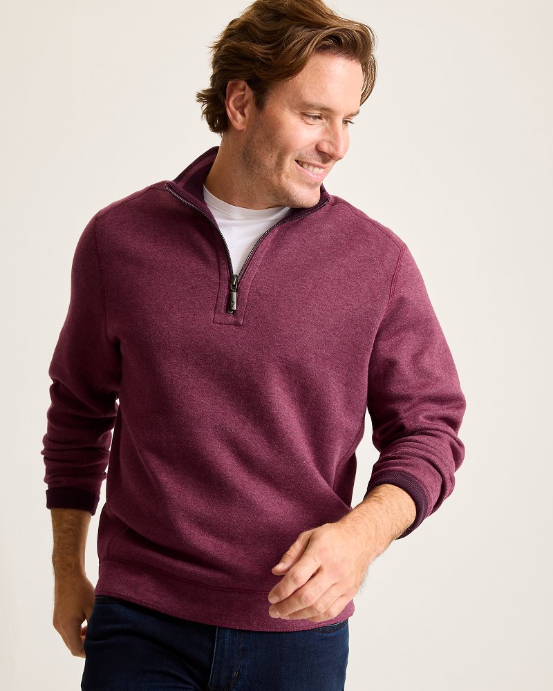 Flip Coast Reversible Half-Zip Sweatshirt