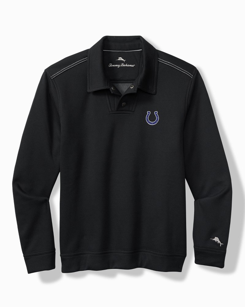 NFL Endzoner Long-Sleeve Snap Polo