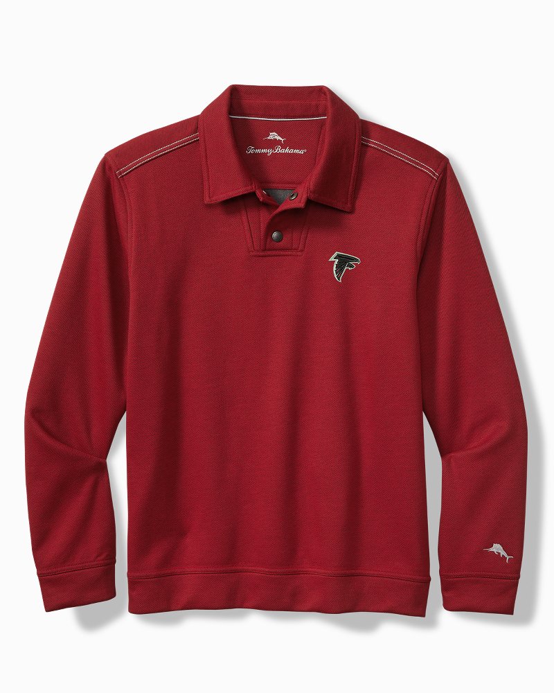 NFL Endzoner Long-Sleeve Snap Polo