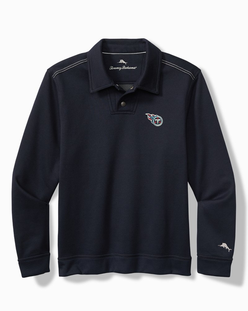 NFL Endzoner Long-Sleeve Snap Polo