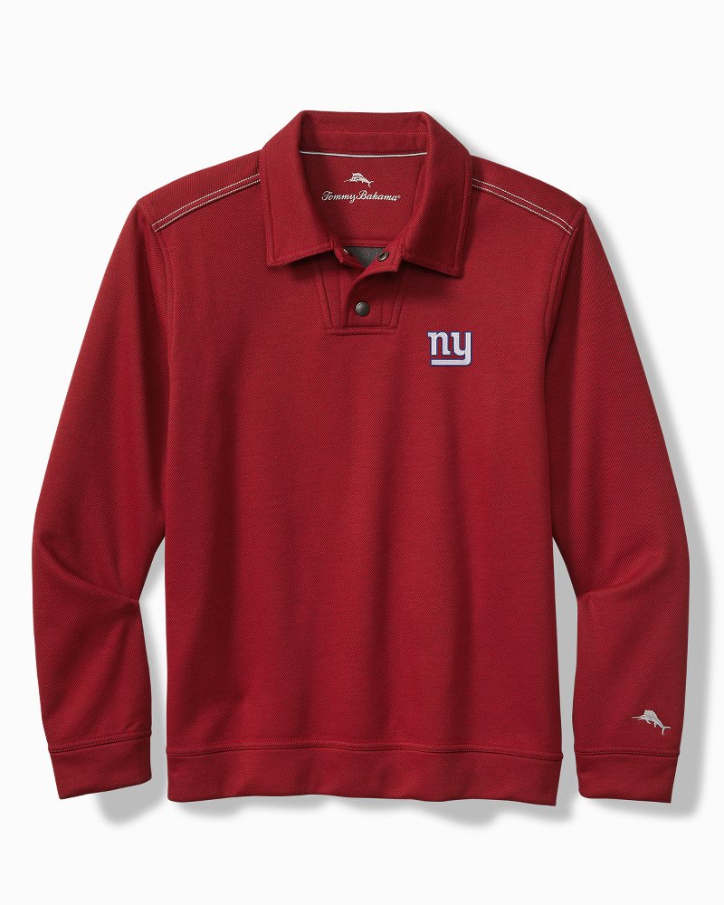 NFL Endzoner Long-Sleeve Snap Polo