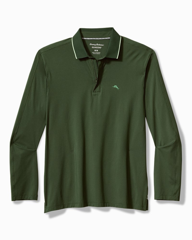 Palm Desert Fairway IslandZone® Long-Sleeve Polo