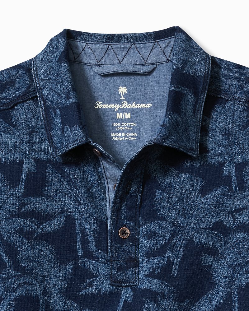 Palm Impressions Polo - Indigo – Tommy Bahama