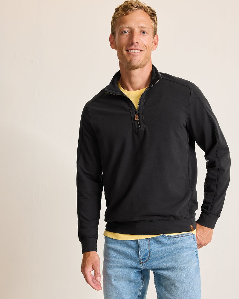 Thumbnail for Ben & Terry Half-Zip Sweatshirt