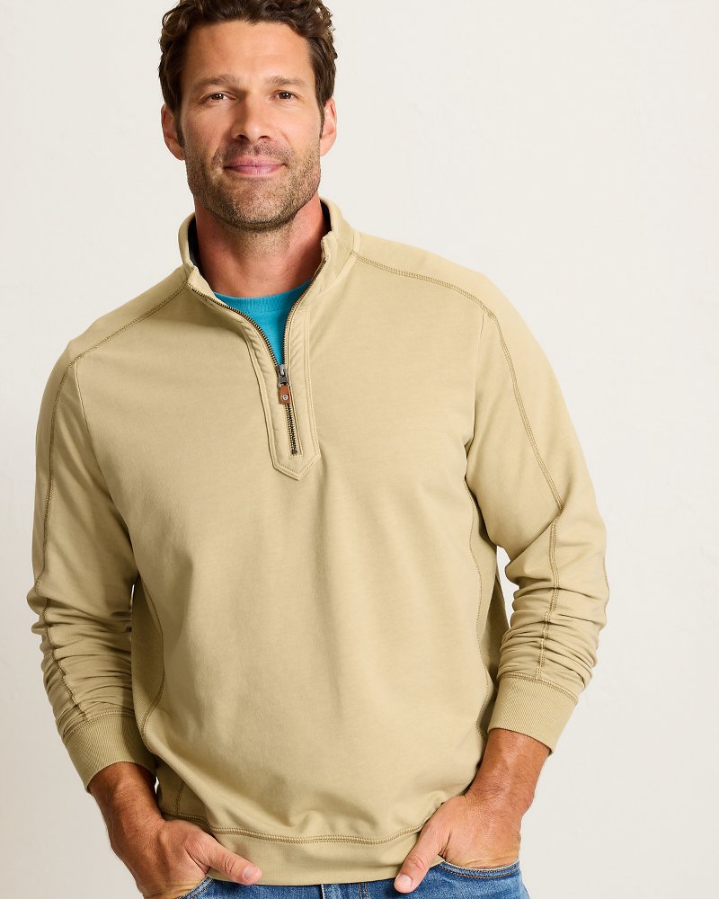 Ben & Terry Half-Zip Sweatshirt