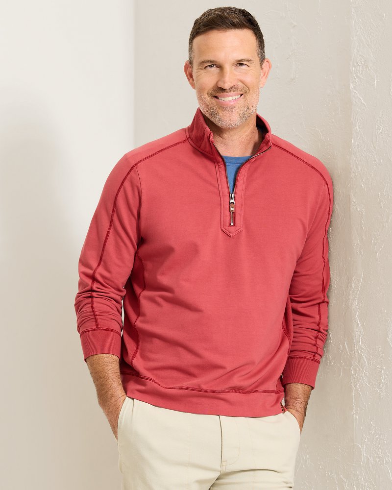 Ben & Terry Half-Zip Sweatshirt