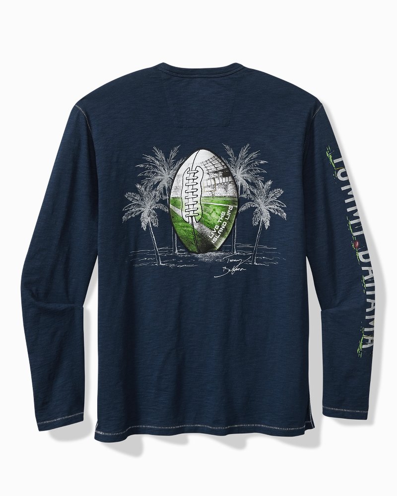 NFL Oasis Endzone Long-Sleeve Lux T-Shirt