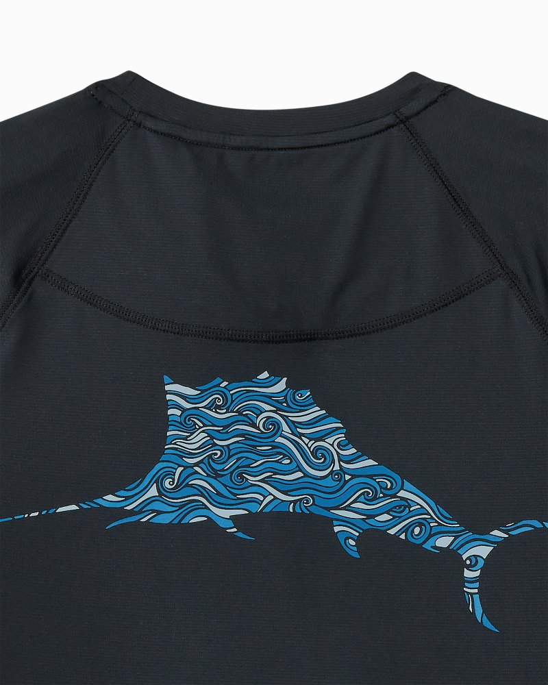 Thumbnail for Chill Time Surf IslandZone® Short-Sleeve Rash Guard