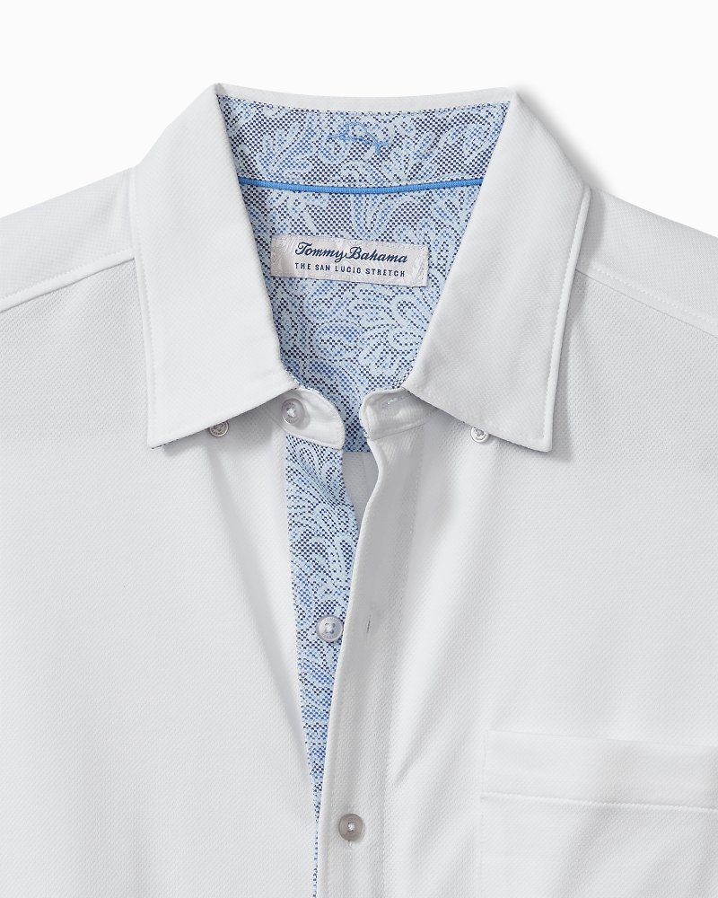 San Lucio Soiree Happy Hour Stretch Knit Shirt