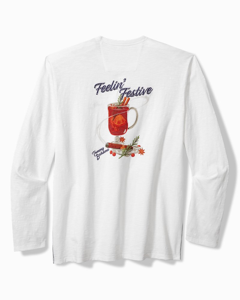 Feelin' Festive Long-Sleeve Lux T-Shirt