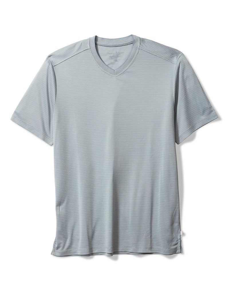 Bay Stripe V-Neck IslandZone T-Shirt