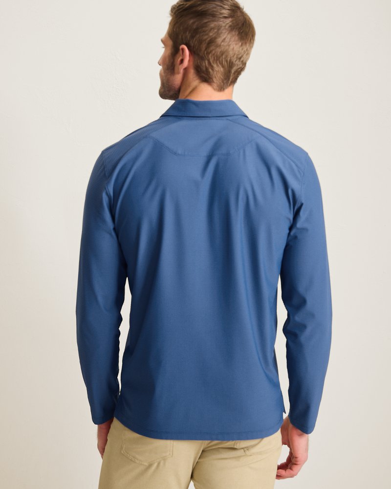 Thumbnail for Pebble Coast Half-Zip IslandZone® Polo