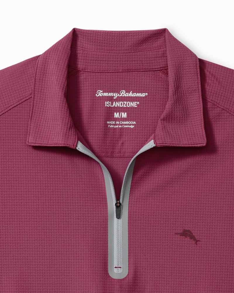 Thumbnail for Pebble Coast Half-Zip IslandZone® Polo