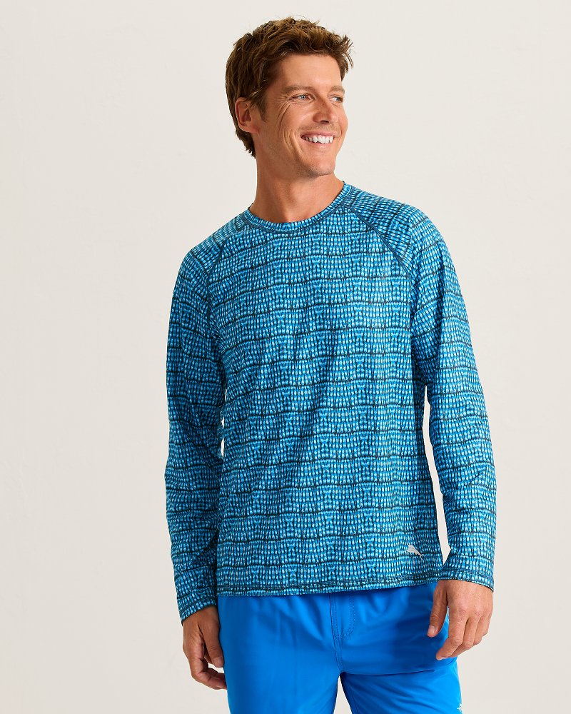 Tidal Dye Crew Long-Sleeve IslandZone Shirt