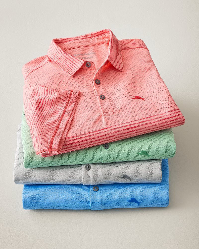 Thumbnail for Seabrook Stripe IslandZone® Polo