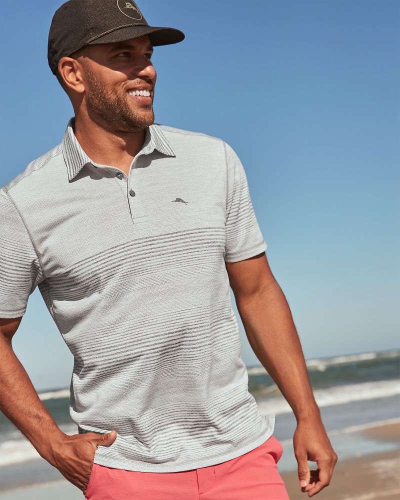 Thumbnail for Seabrook Stripe IslandZone Polo