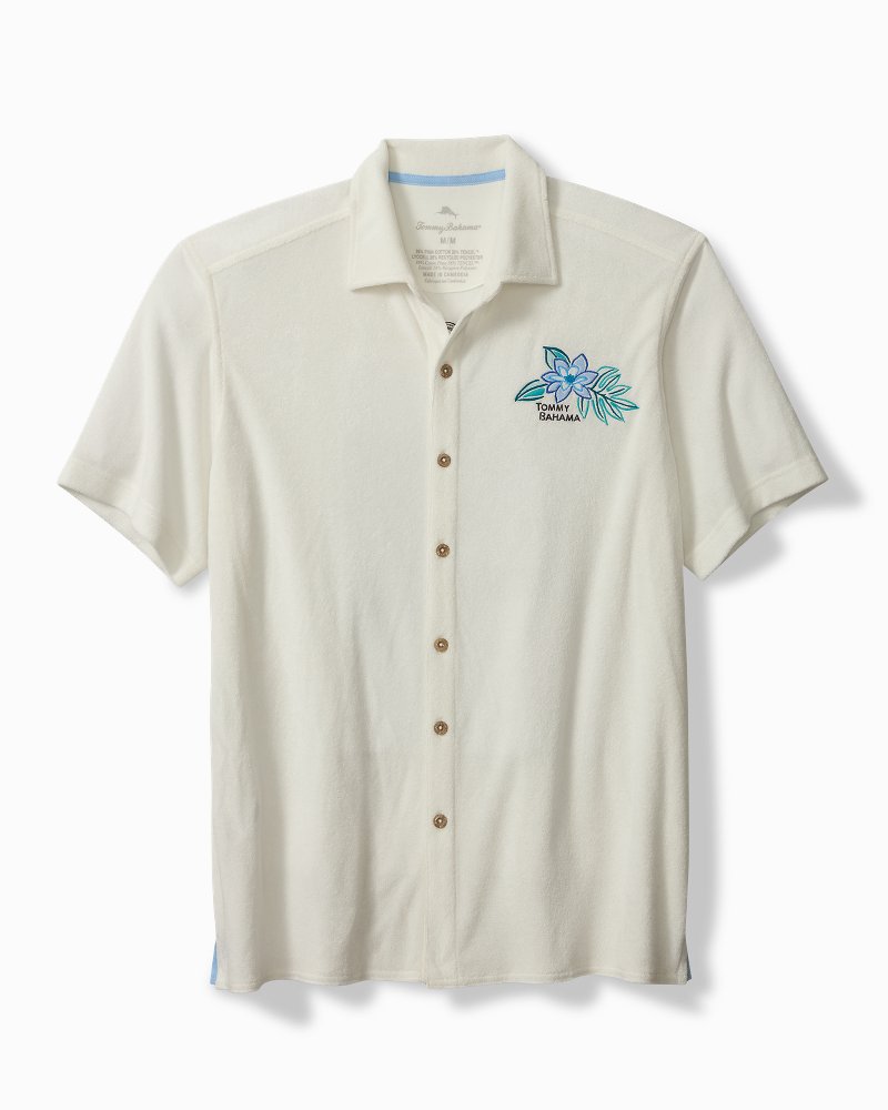 Thumbnail for Poolside Toucan Terry Camp Shirt