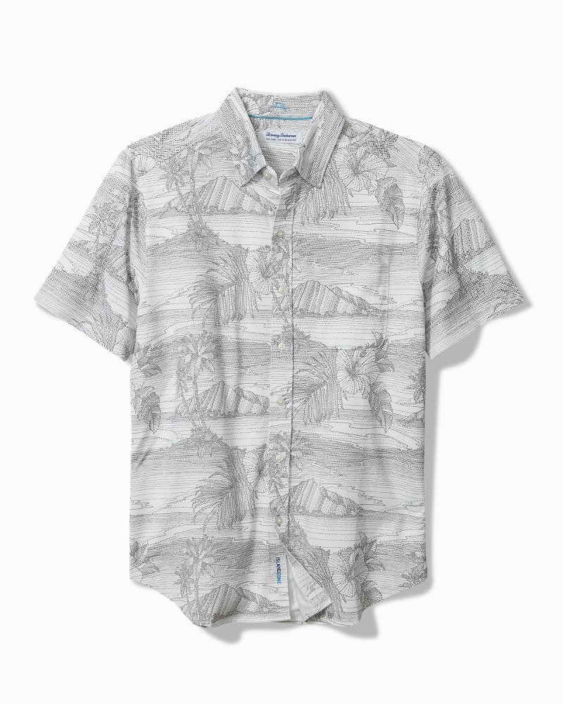 San Lucio Corsica Coast Stretch Knit Shirt