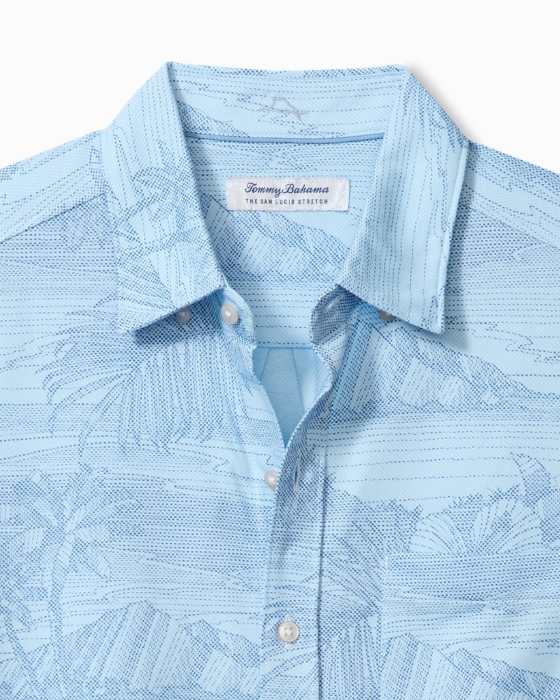 San Lucio Corsica Coast Stretch Knit Shirt